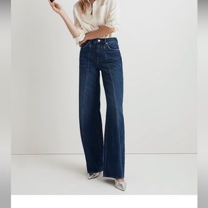NWT Madewell wide leg jeans size 29